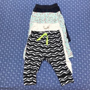 Set of 4 pairs of girls bottoms - various brands